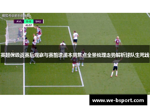 英超保级战赛后观察与赛前速递本周焦点全景梳理走势解析球队生死线